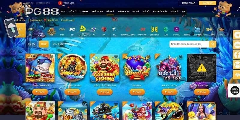 Hướng dẫn từng bước tham gia bắn cá PG88 siêu nhanh