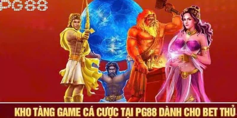 Trải nghiệm kho game đồ sộ cùng PG88